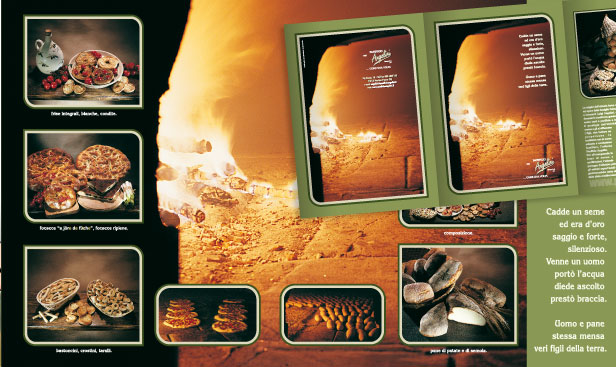 Uomo e pane.