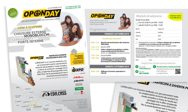 immagine coordinata open day