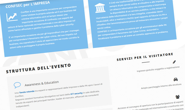 sito web Confsec