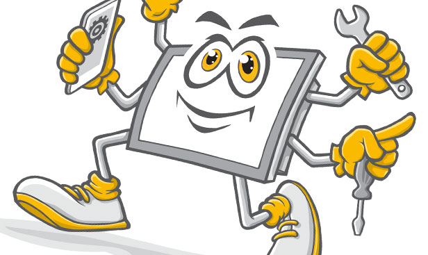 Mascotte aziendale Computer Express