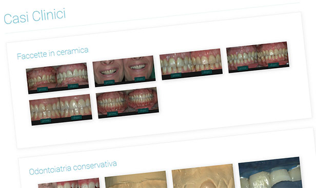 restyling sito web studio medico dentista masella
