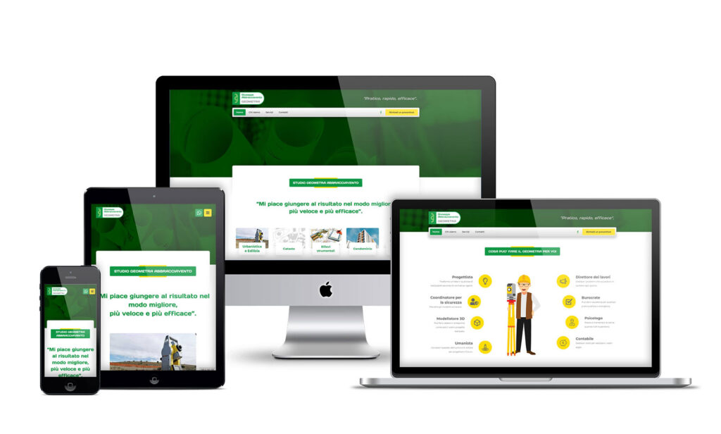 sito web Geometra Abbracciavento