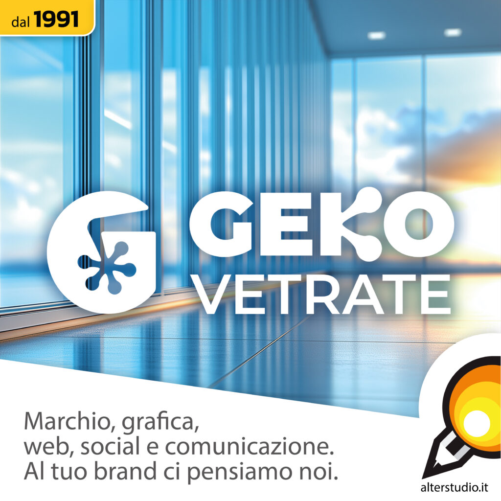geko vetrate marchio alter studio